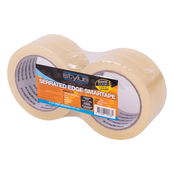 Smartape Serrated Edge Packaging Tape (Pack of 2)
