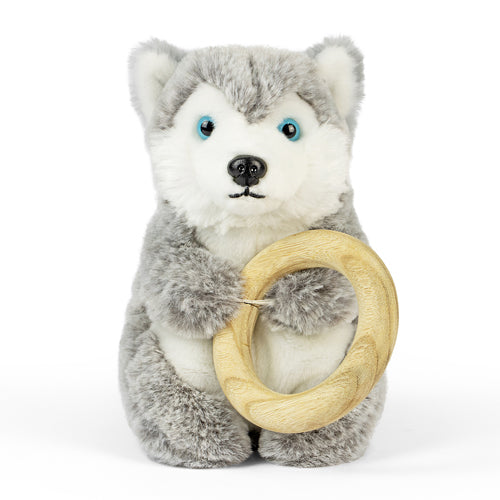 Living Nature Baby Husky with Ring