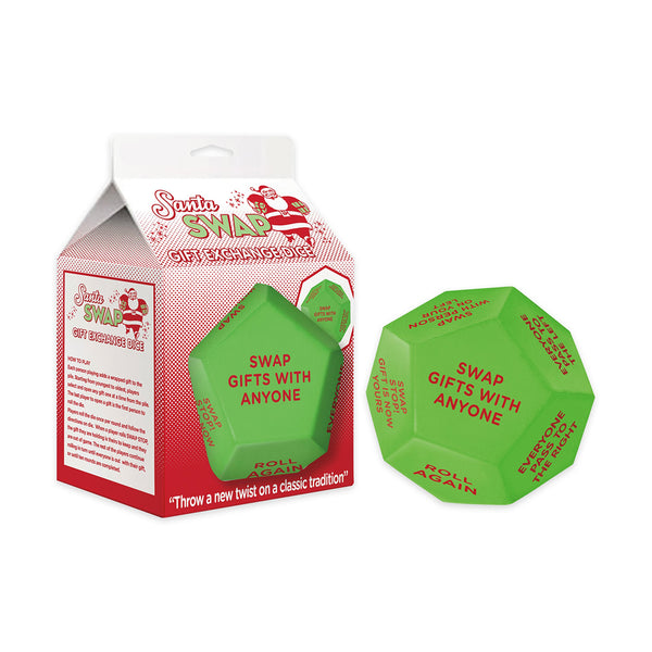 Santa Swap Gift Exchange Oversized Dice