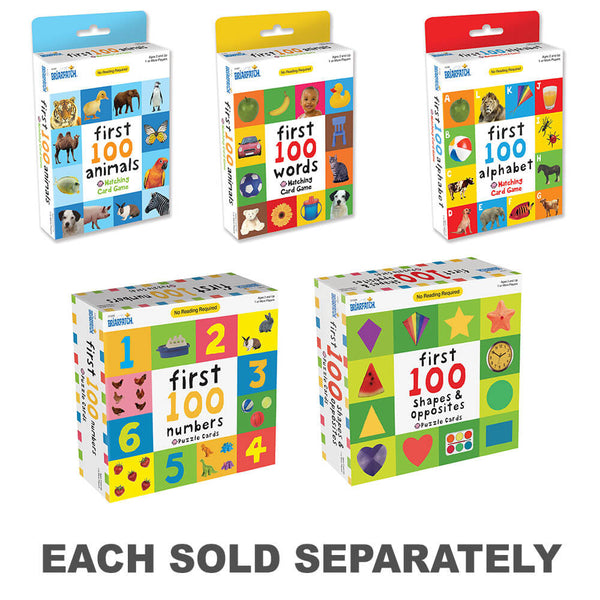 First 100 Matching Card Game