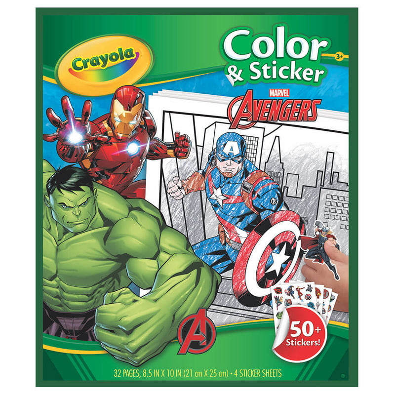 Crayola Colour & Sticker Book