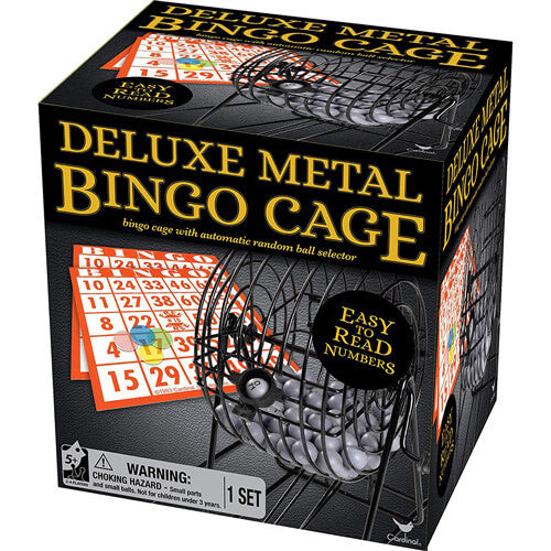Classic Deluxe Metal Cage Bingo