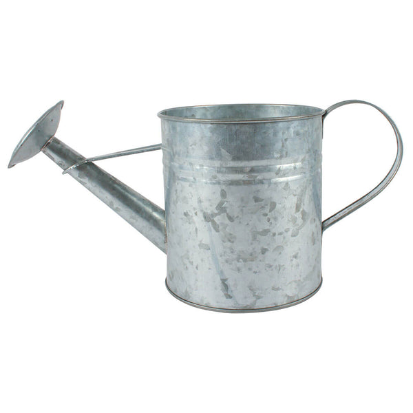 Loke Antiqued Silver Water Can Pot (16x15cm)