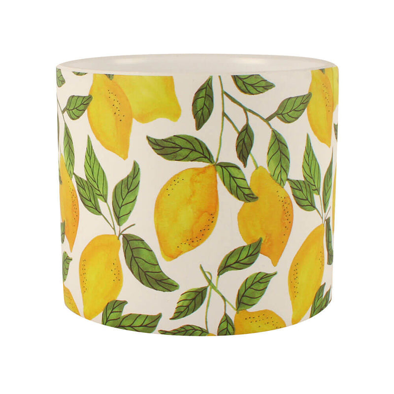 Lemon Tree Ceramic Plant Pot