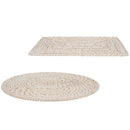 Zahara Whitewashed Display Mat