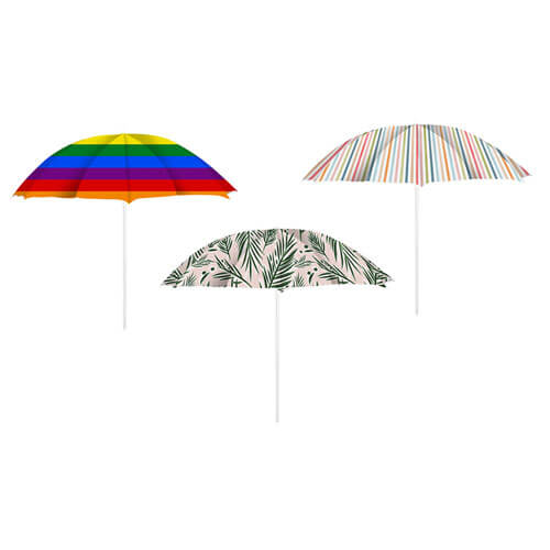 Printed Beach Umbrella (180x180cm)