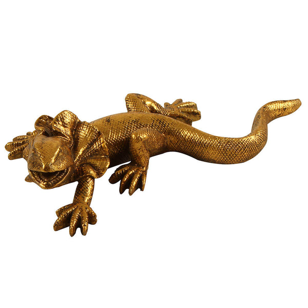Santiago Iguana Ornament Resin (12x5x21cm)