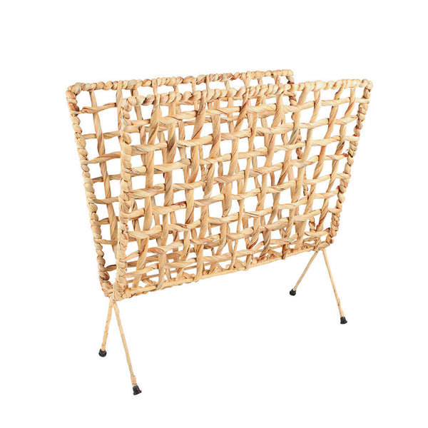 Tayla Water Hyacinth Magazine Rack (42x31x21cm)