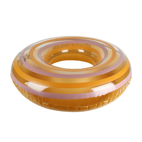 Good Vibes Stripe PVC Swim Ring 108cm