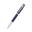 100 Blue Lacquer/Chrome Plated SS Pen