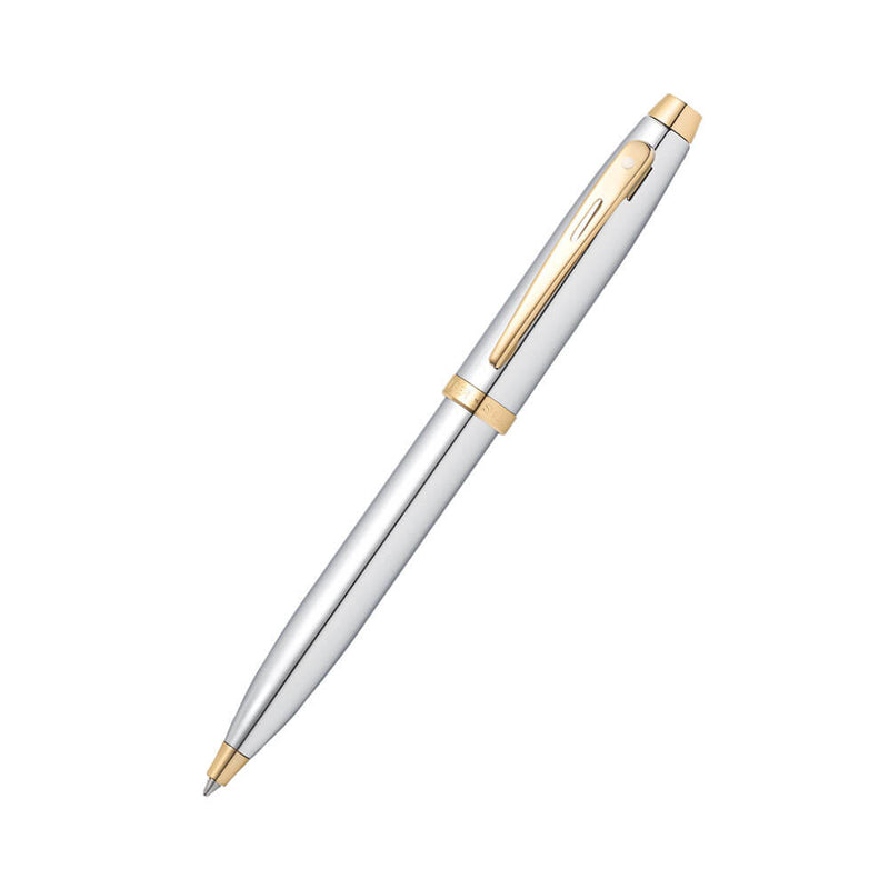 100 Chrome/Gold Trim Plated SS Pen