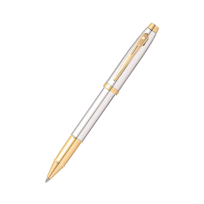 100 Chrome/Gold Trim Plated Pen