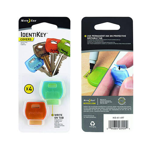Identikey Covers Assorted (4 Pack)
