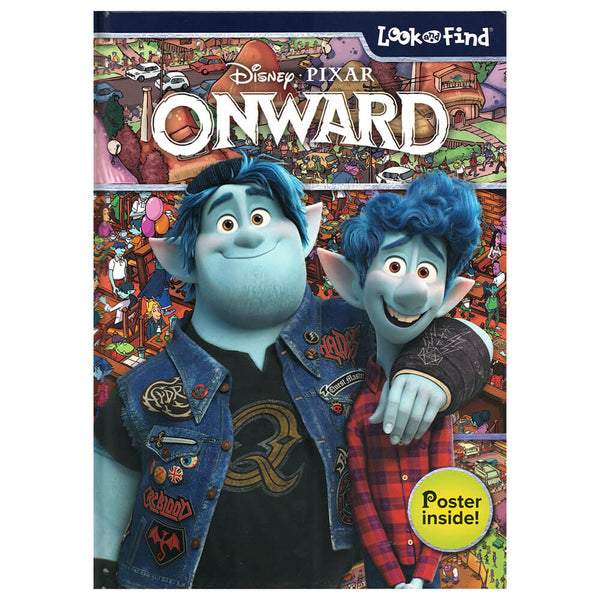 Disney Pixar Onward Look and Find Activity Book w/ Poster