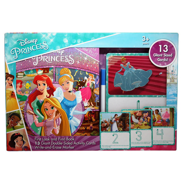 Disney Princess First Look and Find Giant Activity Card Set