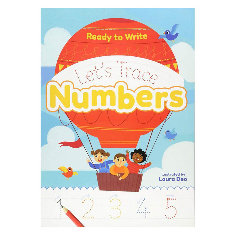 Ready to Write Let's Trace Numbers by Laura Deo
