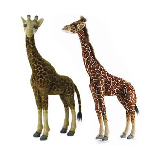 Hansa Standing Giraffe Plush Toy