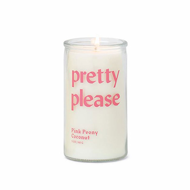 Spark Pink Peony Coconut Scented Candle