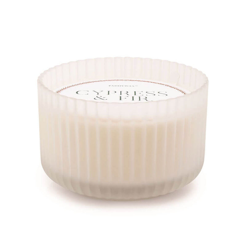 Cypress & Fir Candle in Glass 6in Wide 15oz