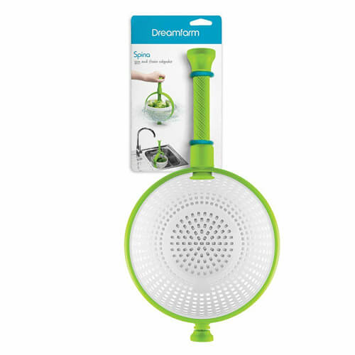 Spina Spinning Colander (Green/White)