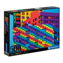Clementoni Colorboom Squares Jigsaw Puzzle 500pcs