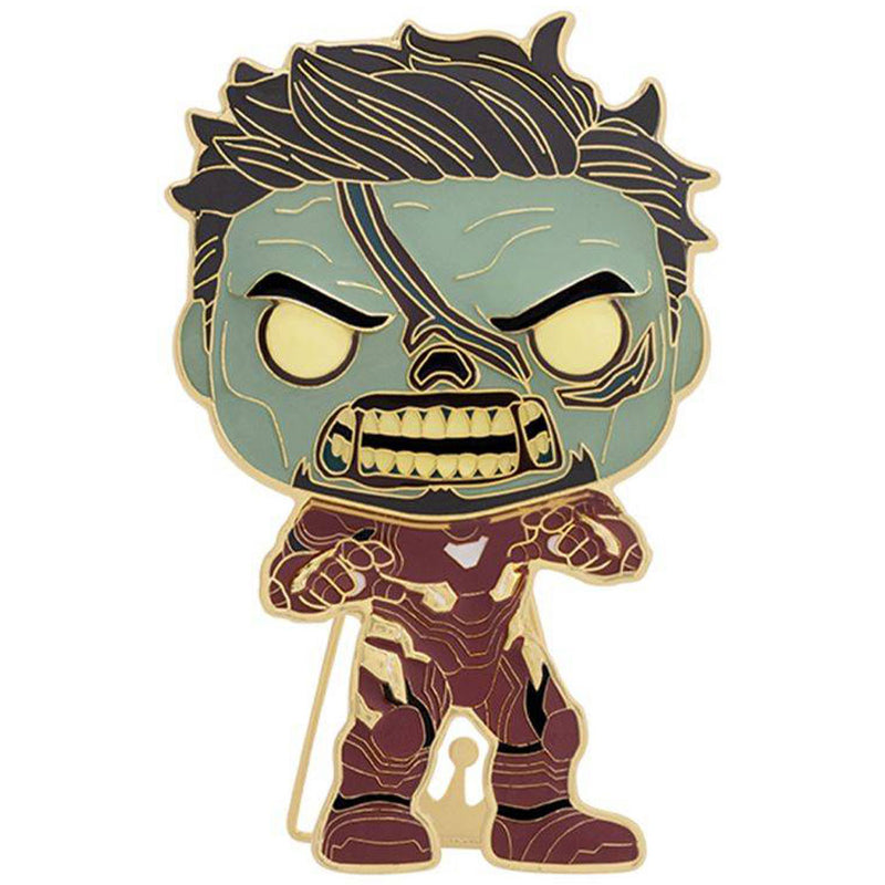 What If Zombie Iron Man 4" Pop! Enamel Pin