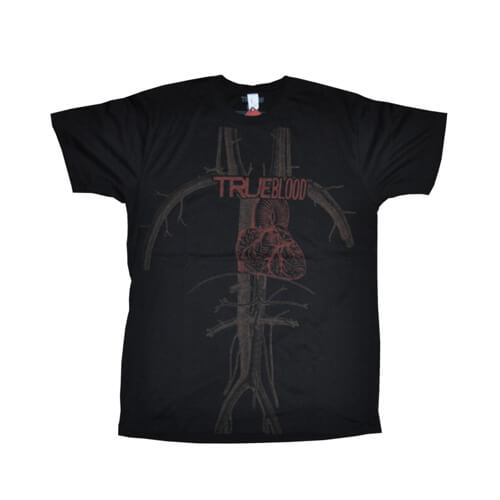 True Blood Heart Logo Male T-Shirt