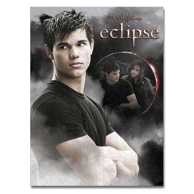 Twilight Saga Eclipse Jigsaw Puzzle (Jacob & Bella In Moon)