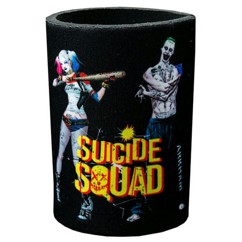 Suicide Squad Joker and Harley Neoprene Can Cooler