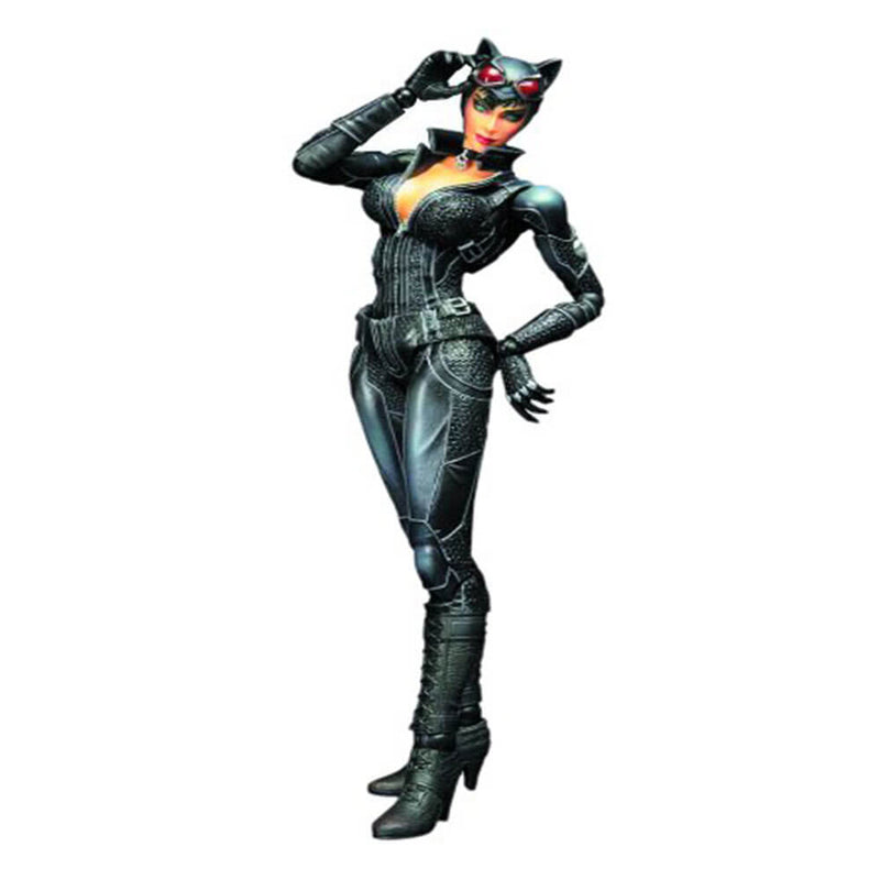 Batman Arkham City Catwoman Play Arts Action Figure