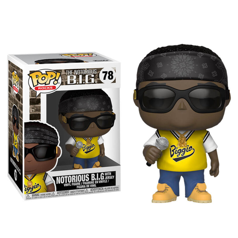 Notorious B.I.G. Notorious B.I.G. with Jersey Pop! Vinyl
