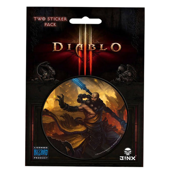 Diablo III Monk Class Sticker