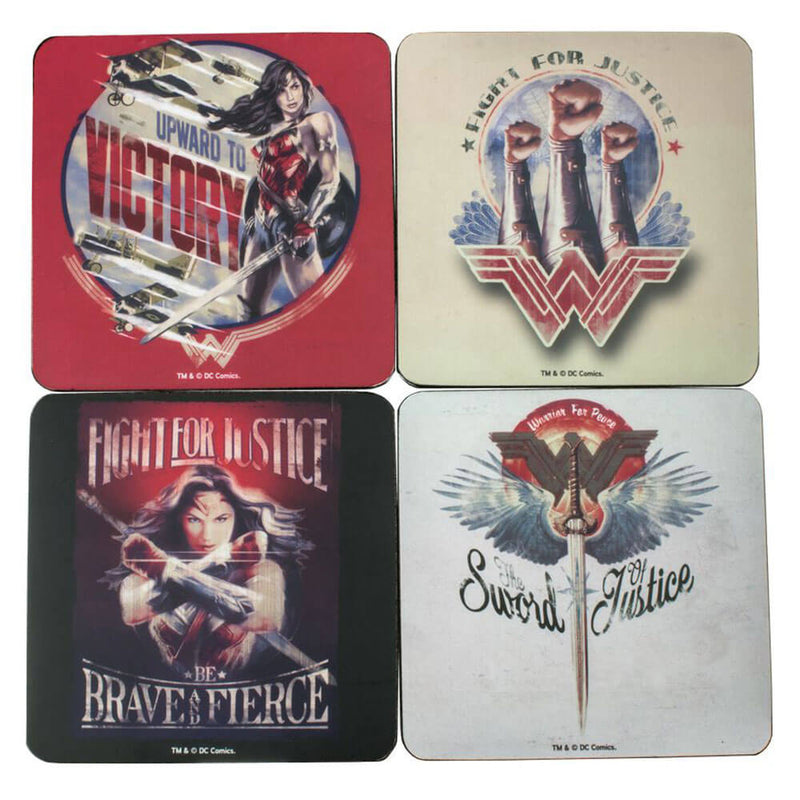 Wonder Woman Movie Coaster Set
