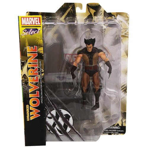 Wolverine Brown Unmasked Action Figure