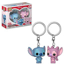 Lilo & Stitch Stitch & Angel Pocket Pop! Keychain 2 Pk