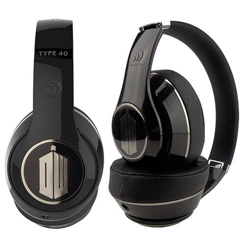 Doctor Who Logo Wired Headphones