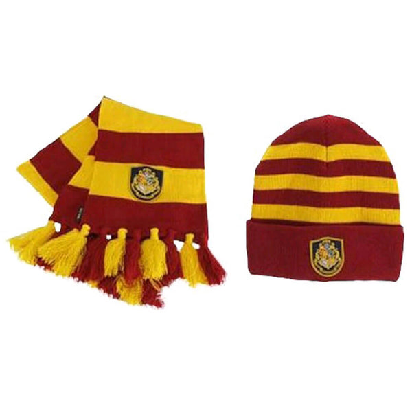 Harry Potter Hogwarts Knit Hat & Scarf Set