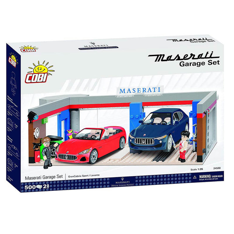 Maserati Garage 500 piece Construction Set