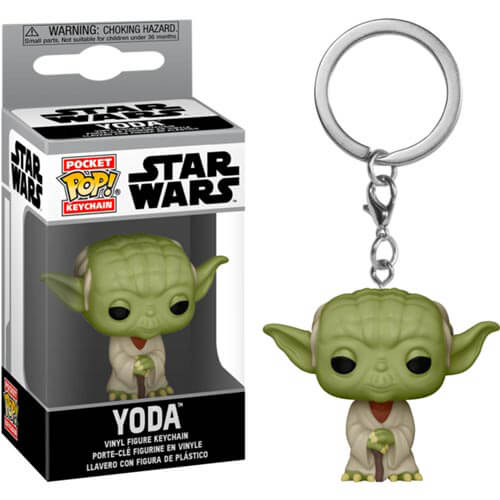 Star Wars Yoda Pocket Pop! Keychain