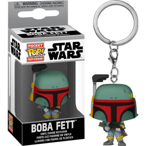 Star Wars Boba Fett Pocket Pop! Keychain