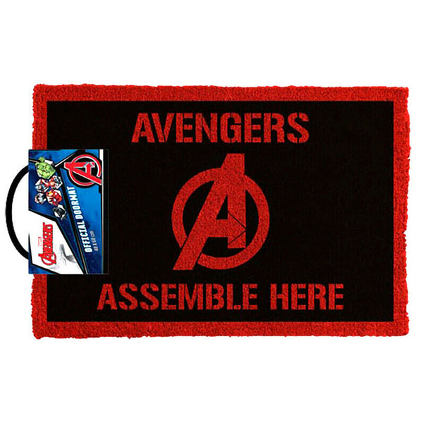 Marvel Avengers Assemble Here Door Mat