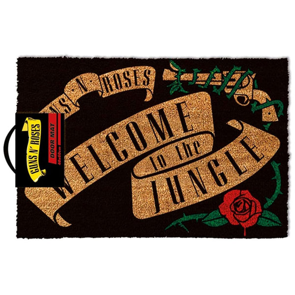 Guns N' Roses Welcome To The Jungle Door Mat