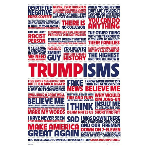 Trumpisms Quotes Poster