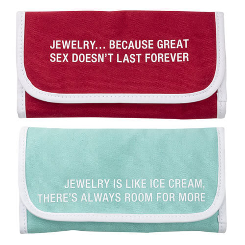 Say What Jewellery Pouch