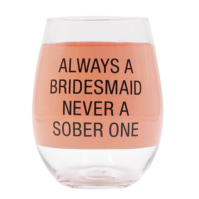 Say What Wine Glass