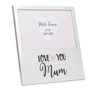 Mothers Day Gifts Love You Aluminium Photo Frame