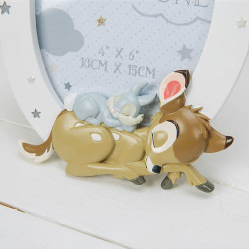Disney Bambi & Thumper Bambi Round Resin Frame