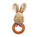 Beatrix Potter Flopsy Bunny Sig Collection Wood Ring Rattle