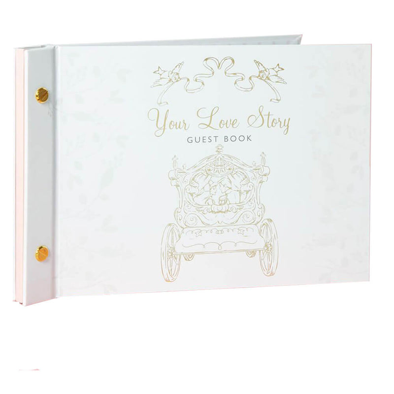 Disney Cinderella & Prince Guest Book Wedding Album