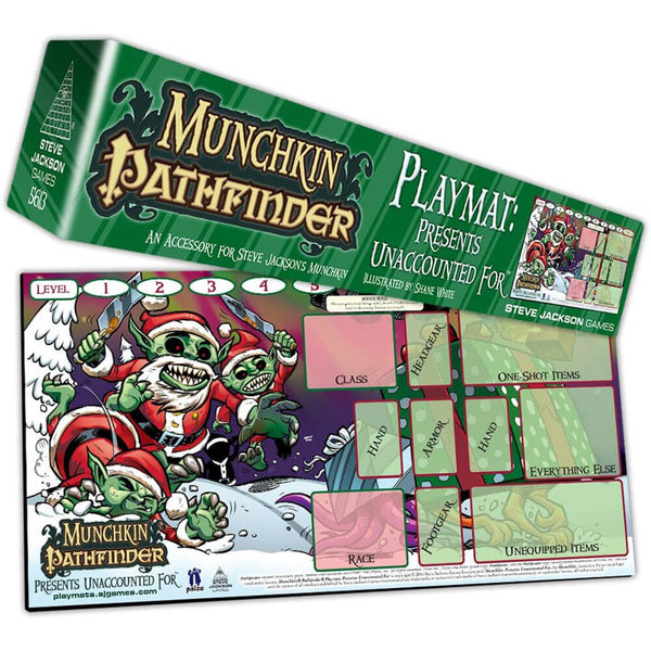 Munchkin Pathfinder Playmat Presents Unaccounted For